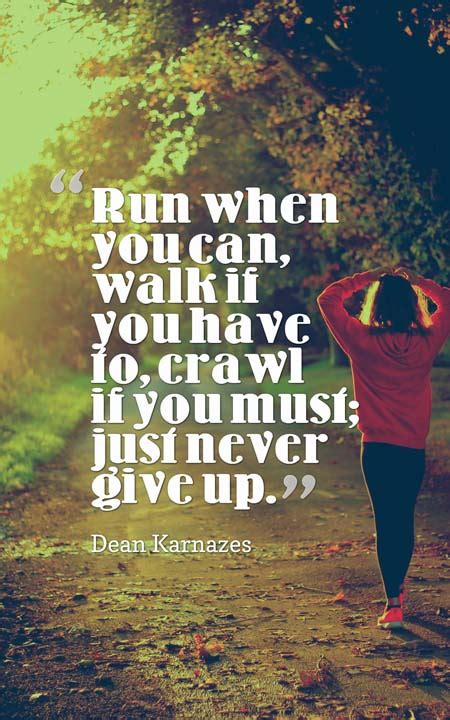 √ Inspiring Short Motivational Running Quotes