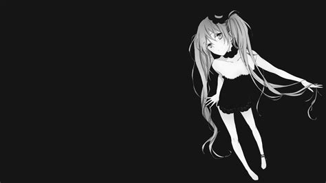 Drawing Illustration Monochrome Anime Manga Sketch Black And