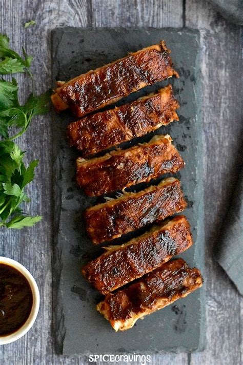 For this bbq ribs recipe, you'll use 2 racks of pork spare ribs (st louis style). Instant Pot BBQ Ribs (Oven Recipe Included) | Recipe | Bbq ...