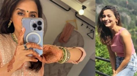 alia bhatt appreciates neetu kapoor for her selfie says so pretty iwmbuzz