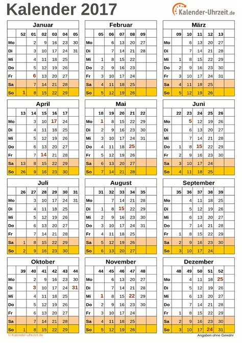 kalender  mit kw calendars