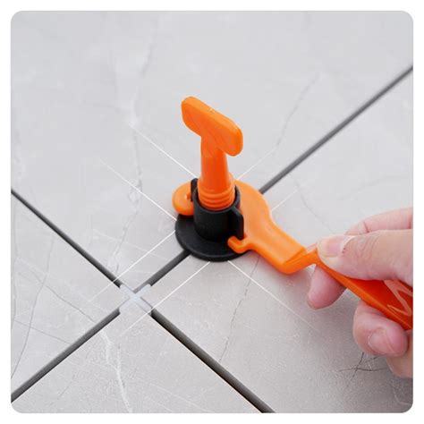 51pcs Tiles Leveler Spacers Tile Leveling System With Special Wrench
