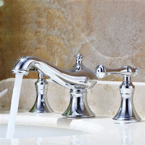 We need to consider the space while. Best Three Holes Chrome High End Bathroom Faucets