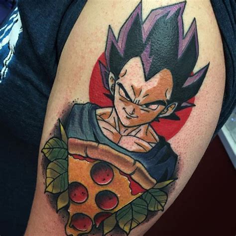His actions ultimately cause the downfall of olympus and, along with it, all. Dragonball Vegeta Pizza tattoo by @deadmeat Tag us in your pizza tattoos: @pizzatattoos # ...