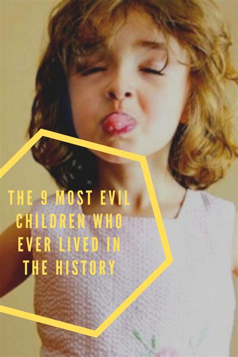 The 9 Most Evil Children Who Ever Lived In The History
