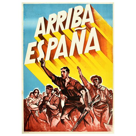 Original Vintage Poster Arms Of The Catalan State Spain Civil War