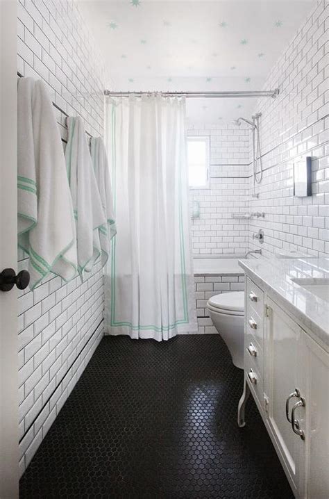 Bathroom Black Floor White Walls Flooring Guide By Cinvex