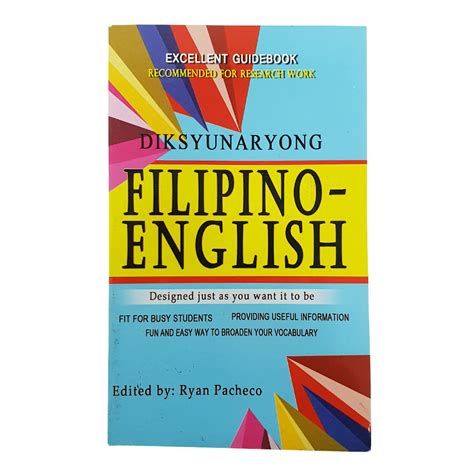1x Diksyunaryong Filipino Filipino Dictionary Shopee Philippines Gambaran