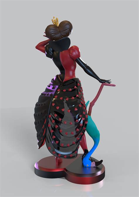 Queen Of Hearts By Alice In Wonderland Stl File By Luiz Carlos