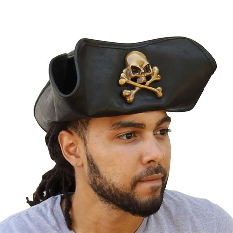 Mens Pirate Hats Deluxe Theatrical Quality Adult Costumes