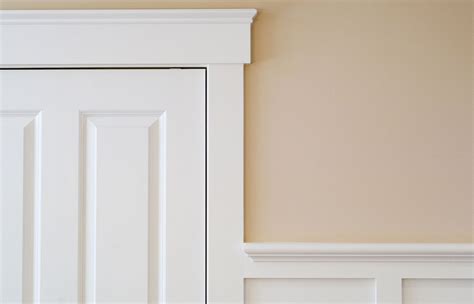 Beautifully Simple Craftsman Style Door Casing And Pediment Interior