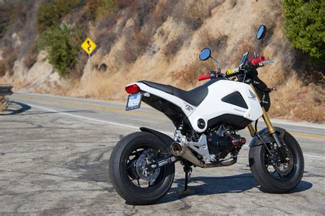 Happy 28th birthday to me! 2014 Himalaya White Honda Grom | Chantry Flats | scootk05 ...