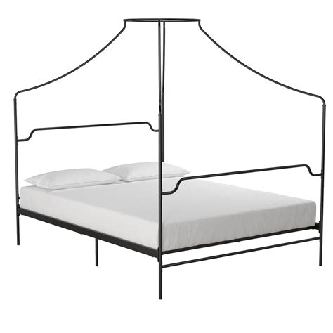 Twin Canopy Bed White Full Dhp Jenny Lind Metal Bed White Canopy 4