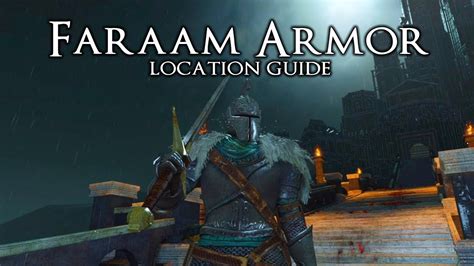 Dark Souls 2 Faraam Armor Set Location Guide Youtube