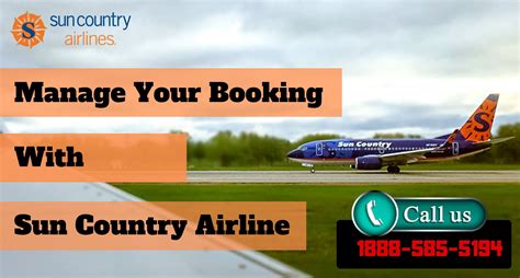 Sun Country Airline manage Booking | Airline booking, Airlines, Booking