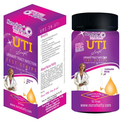 Buy Nurse Hatty Uti Test Strips Ct Sealed Packs Of Ct Per Barrel Professional Grade