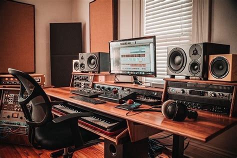 Home Recording Studio Desk Design