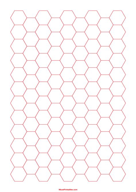 Hexagonal Grid Paper Free Printable Graph Paper