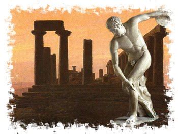 Che per noi diventa il lancio del manico della scopa! Le Olimpiadi greche - History Web
