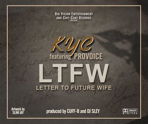 Kyc Nyimbo Letter To Future Wife Hip Hop Malawi