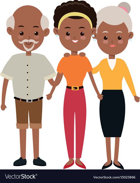 Free Clipart African American Grandparents Day