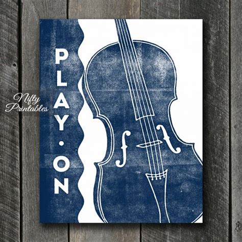 Shop affordable wall art to hang in dorms, bedrooms, offices, or anywhere blank walls aren't welcome. Cello Print - INSTANT DOWNLOAD Cello Art - Cello Poster ...