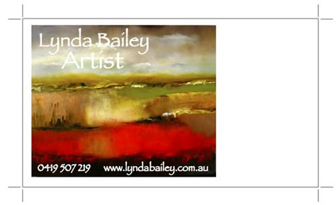 Lynda Bailey News Updates Paintings And More