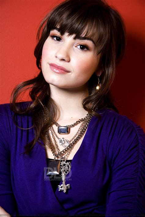 Demi Lovato D Foreman 2008 For Girls Life Magazine Photoshoot