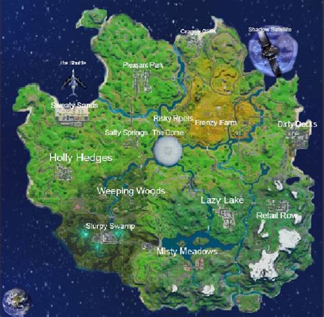 Fortnite Chapter 3 Season 4 Map World Map