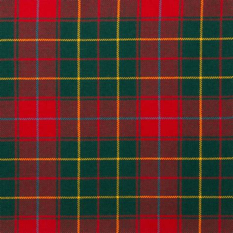 Burnett Modern Light Weight Tartan Fabric Lochcarron Of Scotland