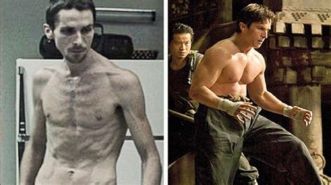 Christian Bale Celebrity Amazing Body Transformation With Images