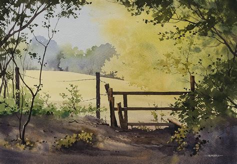 Oliver Pyle Fine Art Landscape Artist Watercolour Painter