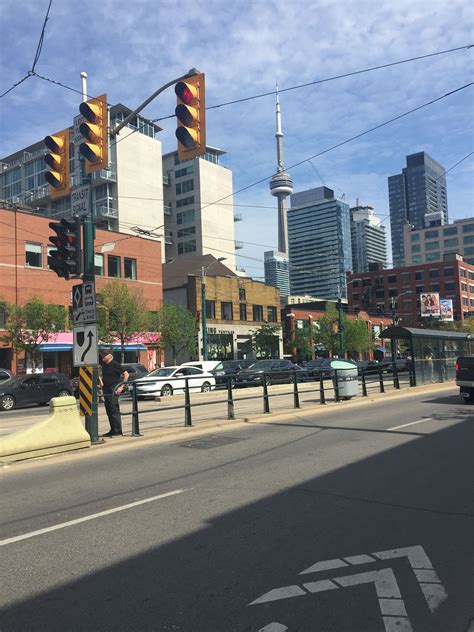 Toronto City Street View Views Scenes