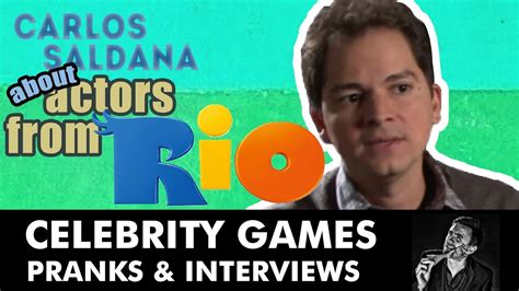 Carlos Saldanha Movie Director Interview Casting For Rio 2011 Film