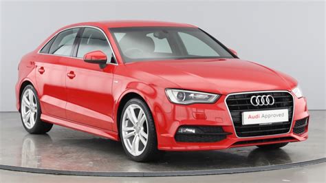 Audi A3 Saloon S Line 14 Tfsi Cylinder On Demand 150 Ps 6 Speed £13250