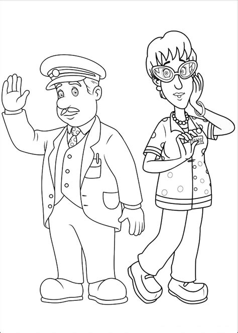 75 fireman sam pictures to print and color. Fireman Sam Coloring Pages