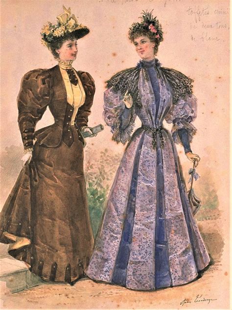 La Mode Illustree 1896 Historical Fashion Victorian Fashion 1890s