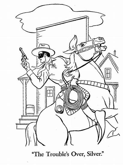 Coloring Pages Fun Ranger Lone