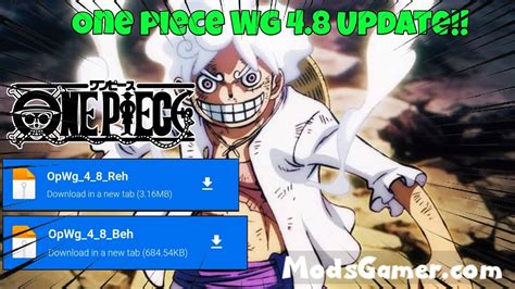 One Piece Wg Mod Update Mods For Minecraft