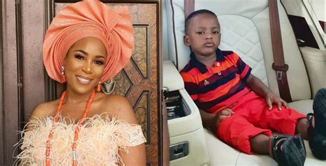 he s god s greatest t to me linda ikeji gushes over son jayce photos videos
