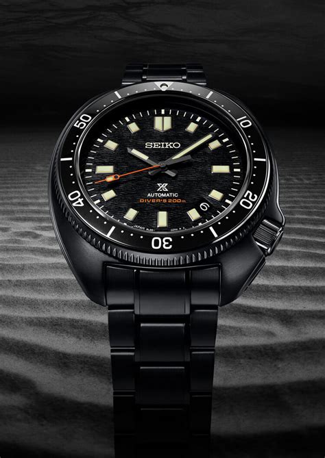 Seiko Prospex The Black Series Limited Edition Seiko Watch Corporation