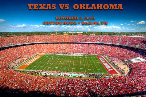 Oct 08, 2021 · oklahoma vs. Open Game Thread: Texas vs Oklahoma - Burnt Orange Nation