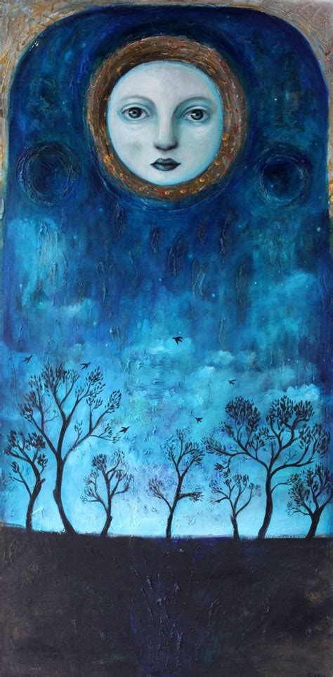 Quienesesachica “ Moonlight By Felicia Olin ” Art Moon Art