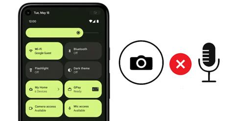 Cara Menonaktifkan Akses Kamera dan Mikrofon di Android 12