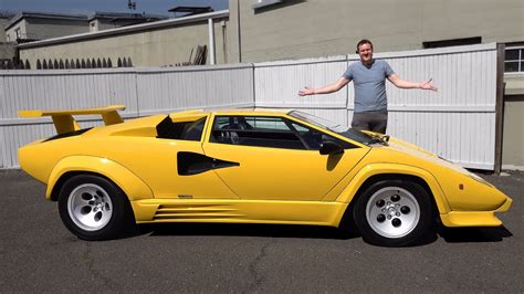 The Lamborghini Countach Is The Coolest Supercar Ever Youtube