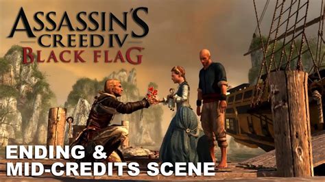 Assassins Creed Iv Black Flag Ending And Mid Credits Scene Youtube