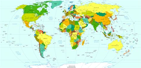 Countries Of The World Map 2017 Up To Date Zoomable Map Of The World