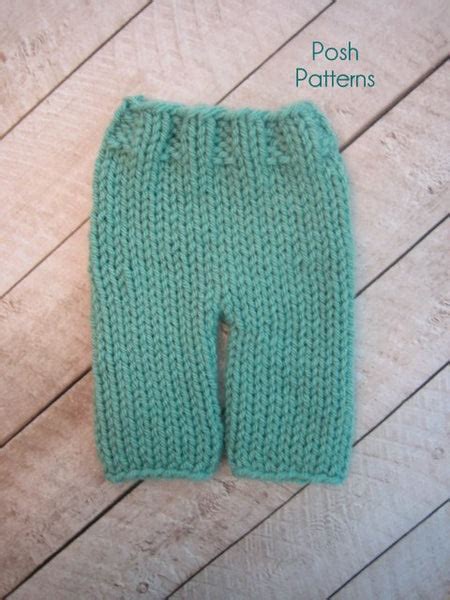 Knitting Pattern Knit Baby Pants Pattern