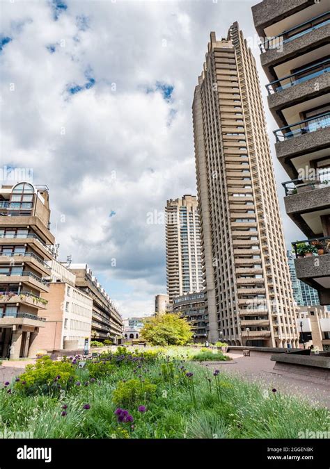 Barbican Estate Towers London The Iconic Brutalist Architecture Of