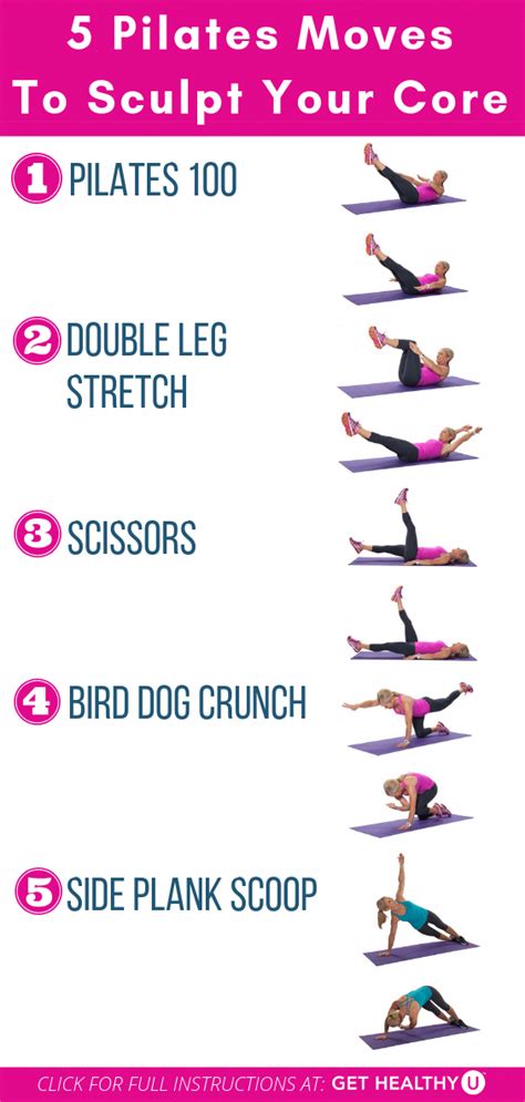 5 pilates moves to sculpt your core pilates moves pilates workout plan beginner pilates workout